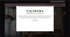 Desktop Screenshot of laciremahair.com